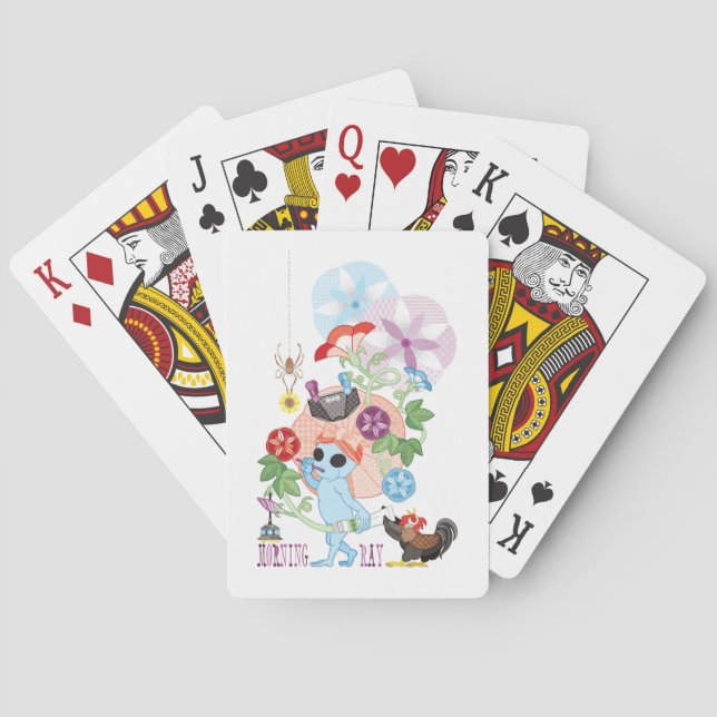 BARALHO MORNING GREY ALIEN (Verso)