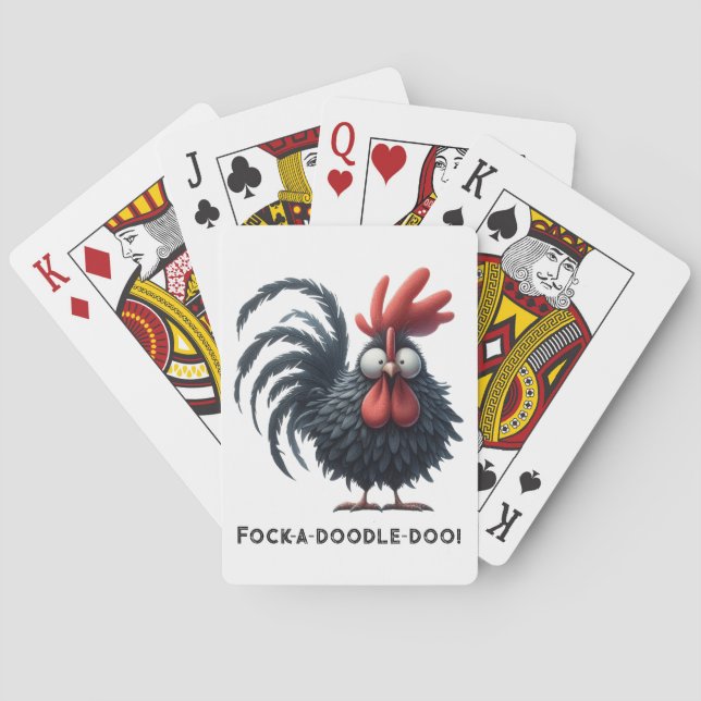 Baralho Morning Rooster - Fock-a-doodle-doo! (Verso)