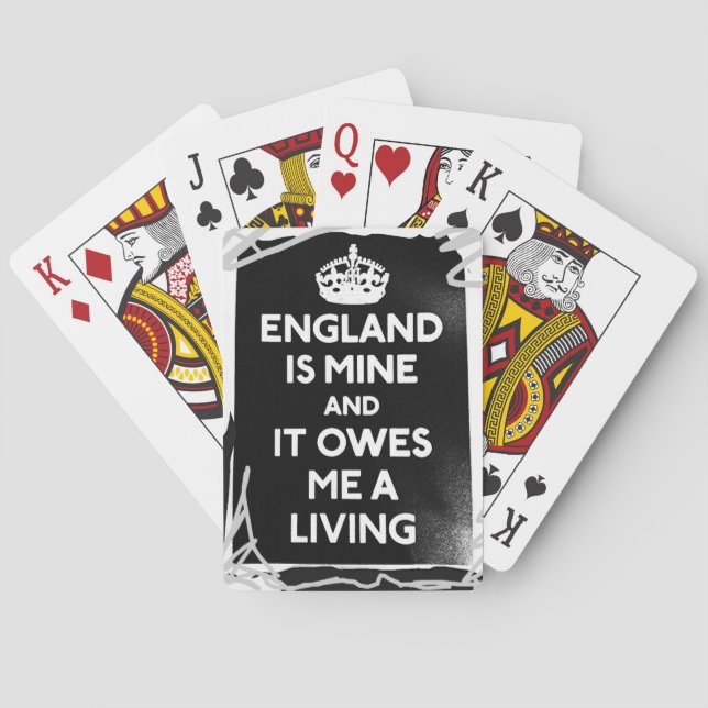 Baralho Morrissey - Ainda Doente - Poker - The Smiths Vint (Verso)