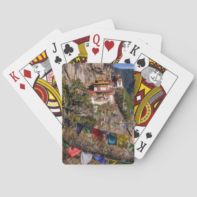 Baralho Mosteiro do Ninho de Tiger, Butão (Verso)