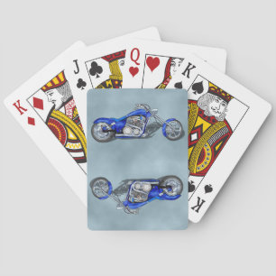 Baralho Motocicleta 1 - Azul