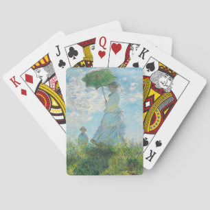 Baralho Mulher com Parasol Claude Monet