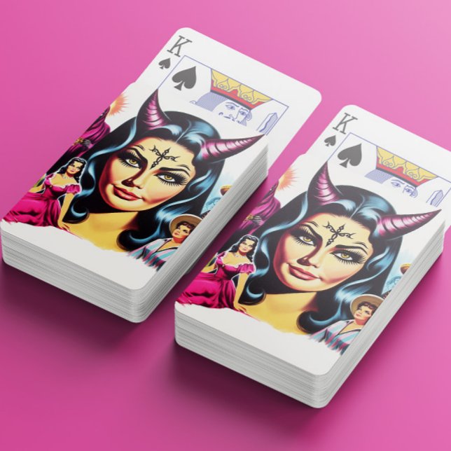 Baralho Mulher Diabólica Vintage (Criador carregado)