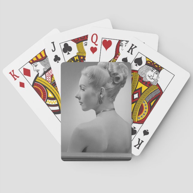 Baralho Mulher elegante (Verso)