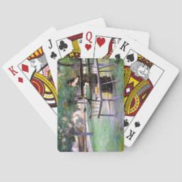 Baralho Mulher em um Bench (por Edwin Austin Abbey)