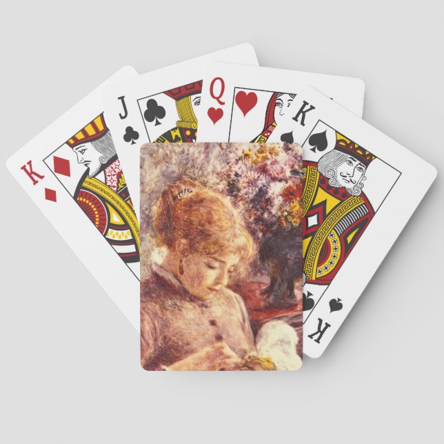 Baralho Mulher Embroidering_Impressionists (Verso)