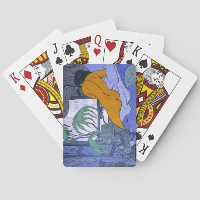 Baralho Mulher na Sala Azul (por Paul Ranson) (Verso)