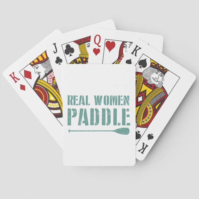 Baralho Mulher Real Paddle (Verso)