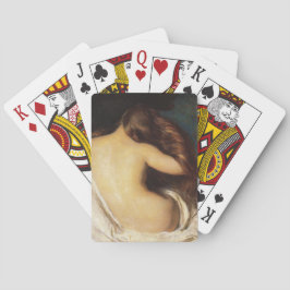 Baralho Mulher secando seu cabelo (por Joseph DeCamp)