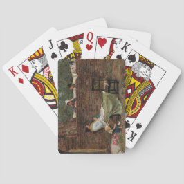 Baralho Mulheres conversando sobre o Muro do Jardim (Gossi