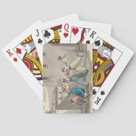 Baralho Mulheres lutando em Roma, Itália (cena histórica)