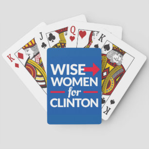 Baralho MULHERES SÁBIAS PARA cartões de jogo de CLINTON