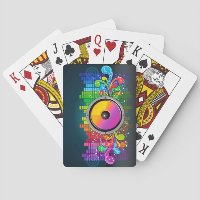 Baralho Música 22 Placas de Reprodução (Verso)