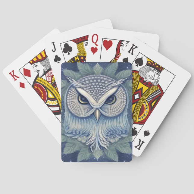 Baralho Mystical Fantasy Forest Owl (Verso)