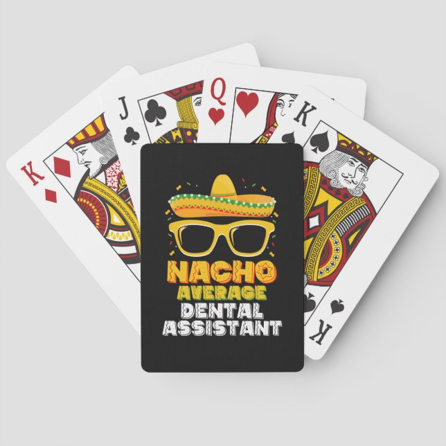 Baralho Nacho Média dos Dentários Subventivos Cinco De May (Verso)