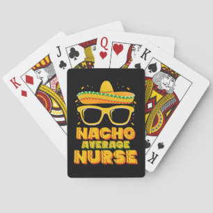 Baralho Nacho Média Enfermeira Cinco De Mayo Combinação Fa