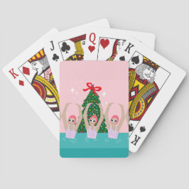 Baralho Nadadores Artísticos Personalizados Ilustração Nad