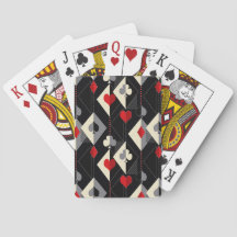 Naipe de cartas de pôquer.