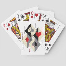 Naipe de cartas de pôquer.