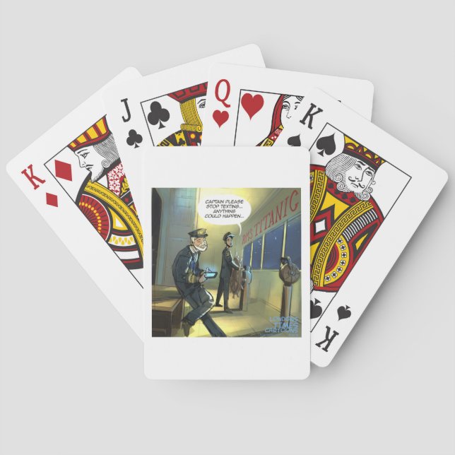 Baralho Não Envie SMS e Titanic Engraçado (Verso)
