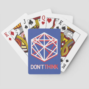 Baralho Não pense em jogar cartas