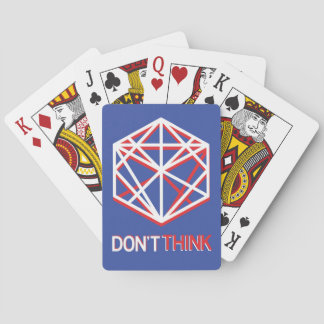 Baralho Não pense em jogar cartas