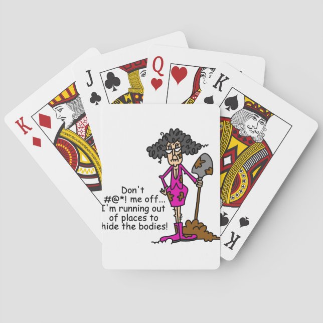 Baralho Não se meta comigo (Verso)