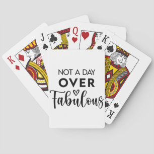 Baralho Não um Dia Mais que Fabuloso – Citação Divertida d