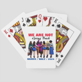 Baralho Não Vamos Voltar Para Harris Waltz Senhora Preside