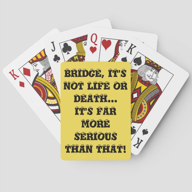 BARALHO NÃO VIDA OU MORTE - CARTÕES DE JOGO (Verso)