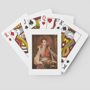 Baralho Napoleon Bonaparte (1769-1821), como o rei de