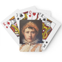 Napoleon Laurel-Wreath Crowed Hero Playing Cards