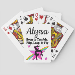 Baralho NASCER DE TINTA bonito PARA GINÁSTE DE BOMBA