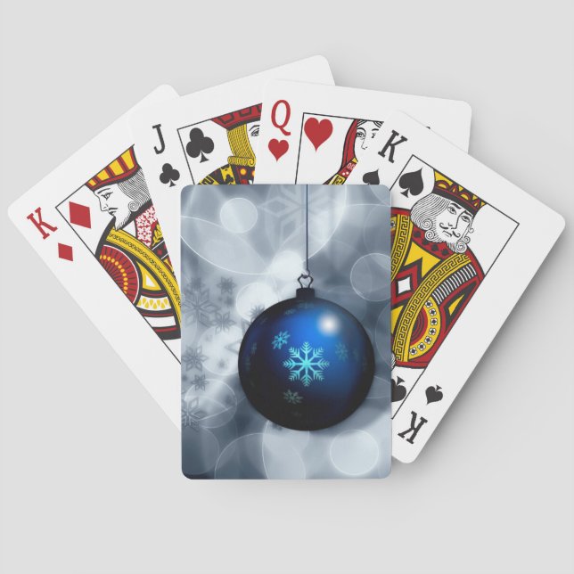 Baralho Natal brilhante (Verso)