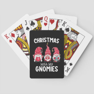 Baralho Natal Com Meu Gnomos Feriado Gnomo
