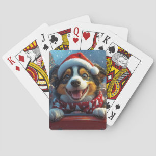 Baralho Natal do Cão-Cão-Cachorro Australiano