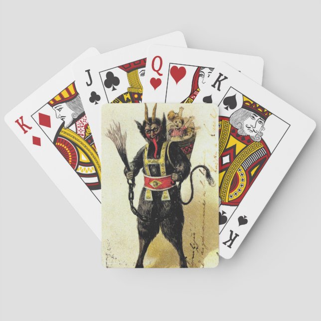 Baralho Natal do Krampus Assusty Demon Holiday (Verso)