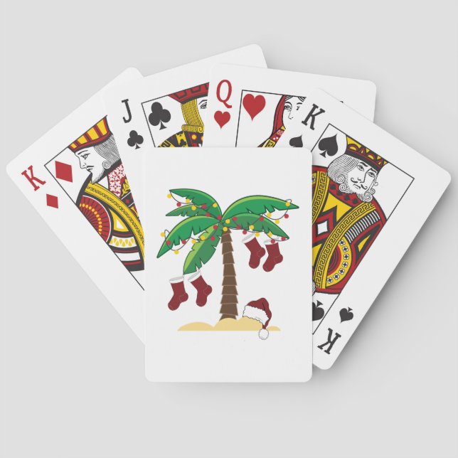 Baralho Natal tropical (Verso)