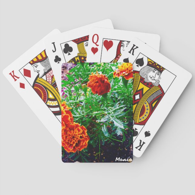 Baralho Natureza dos cartões de jogo (Verso)