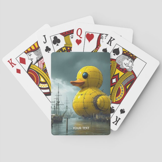 Baralho Navio de Guerra do Pato Fantasy (Verso)