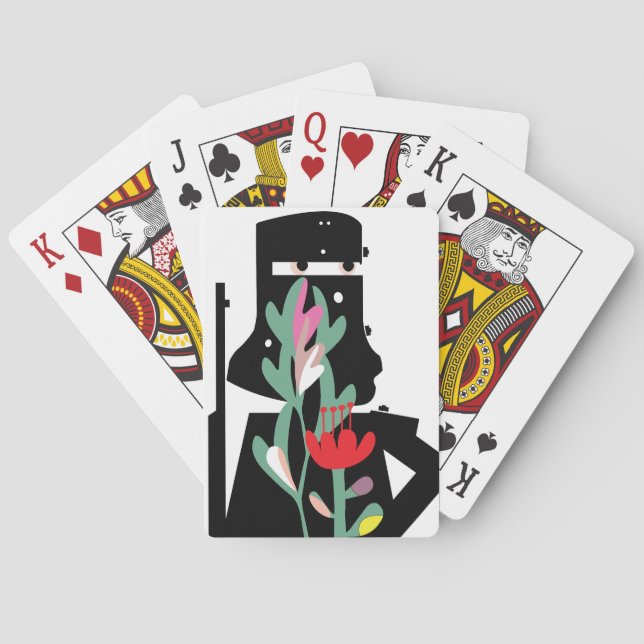 Baralho Ned Kelly, o último guarda-mato (Verso)