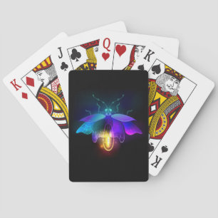 Baralho Neon Firefly a preto