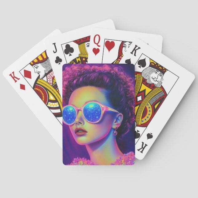 Baralho Neon Galaxy Glamor (Verso)