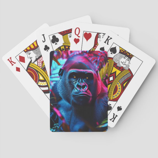 Baralho Neon Gorilla (Verso)