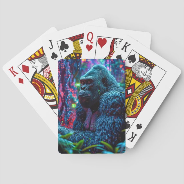 Baralho Neon Gorilla (Verso)