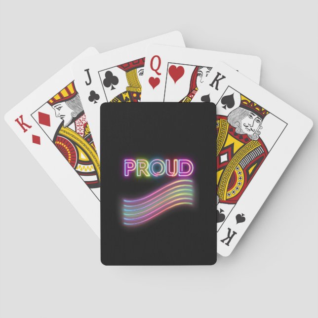 Baralho Neon Proud (Verso)