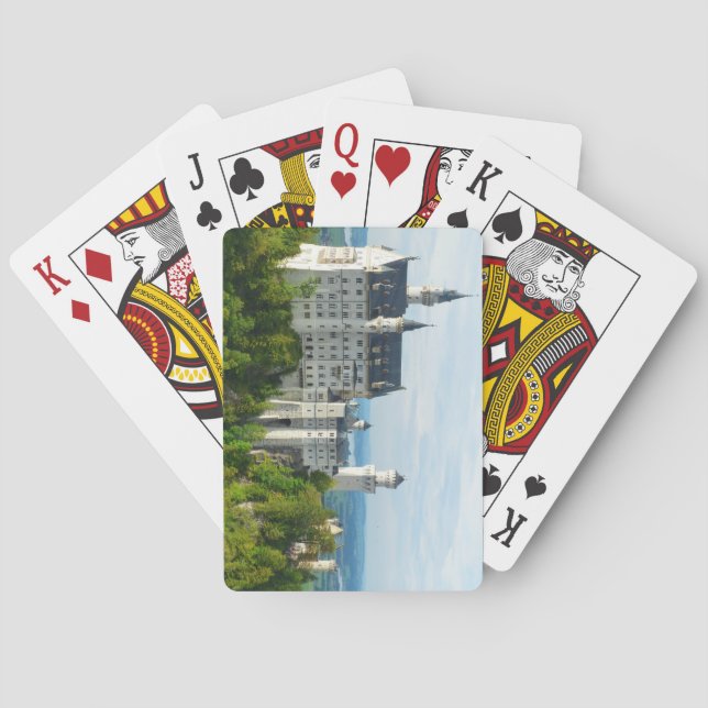 Baralho Neuschwanstein Castle Southwest Bavaria Alemanha (Verso)