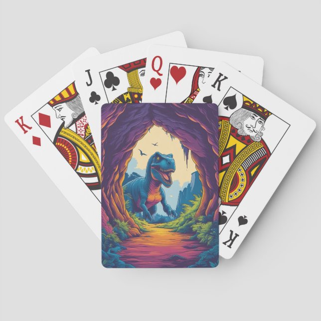 Baralho Nice Dino, Don’t Look At Me Like That. (Verso)