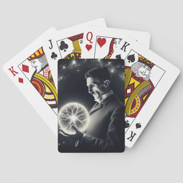 Baralho Nicola Tesla  (Verso)