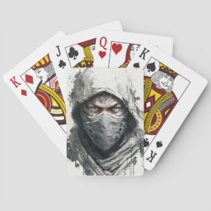 Baralho Ninja Retrait Warrior Painting Historic Adventure